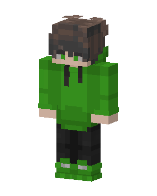 Green Player Boy Minecraft green skin