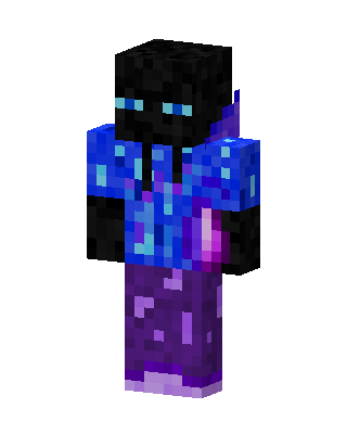 Galaxy Enderman Minecraft skin