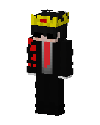 Black King skin, 3D preview