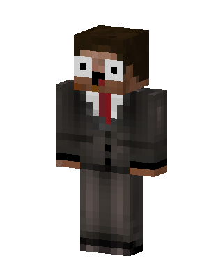 Derpy Businessman skin, 3D preview
