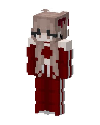 Red Girl Minecraft skin