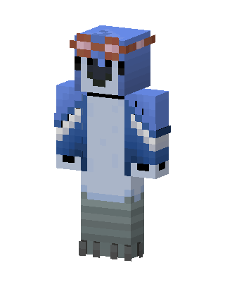 Blue Animal Minecraft skin
