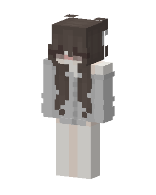 Cozy Hoodie Girl Minecraft skin