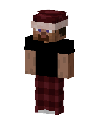Cozy Santa Steve Minecraft skin
