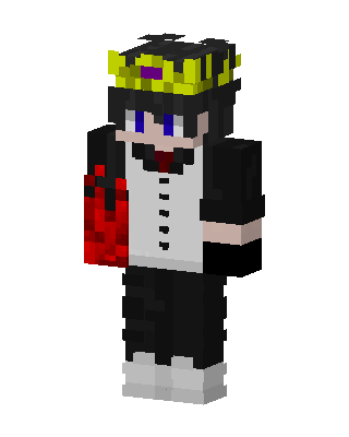 Crowned Red Arm skin, 3D preview