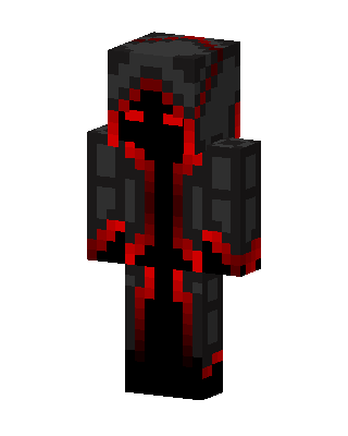 Black Hero Boy skin, 3D preview