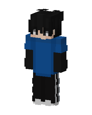 Blue Player Boy Minecraft blue skin