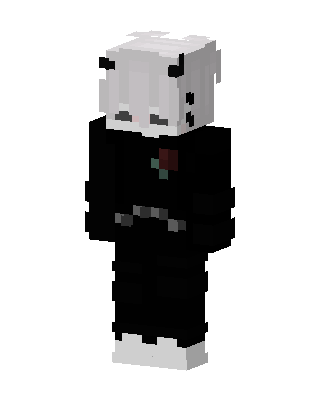 Panda Suit Boy skin, 3D preview