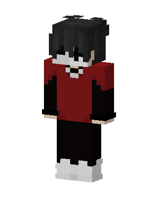 Crimson Emo skin, 3D preview