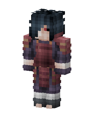 Madara Uchiha skin, 3D preview