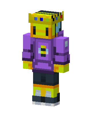 Bee King skin, 3D preview