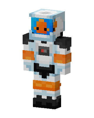 White Astronaut Minecraft skin