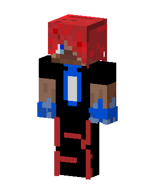 Crimson Mage skin, 3D preview