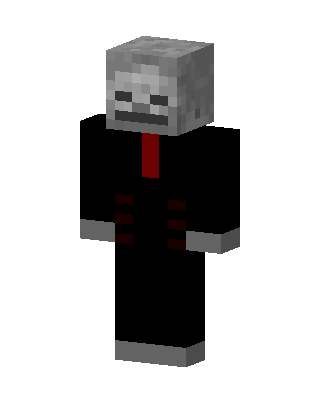 Skeleton Gentleman Minecraft skin