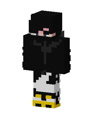 Shadow Hoodie skin, 3D preview