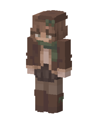 Forest Wanderer skin, 3D preview