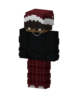 Black Holiday Boy Minecraft skin