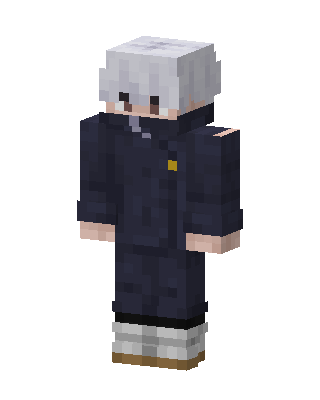 Satoru Gojo skin, 3D preview