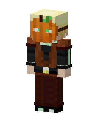 Pumpkin Head Traveler skin, 3D preview