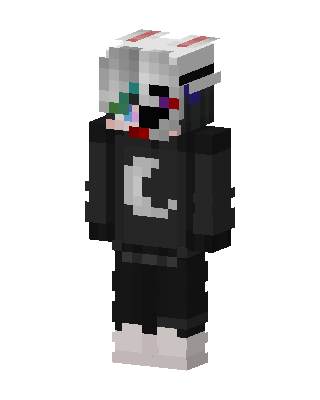 Moon Mask Bunny Minecraft skin