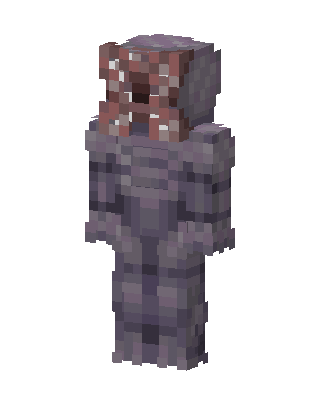 Gray Knight Boy skin, 3D preview