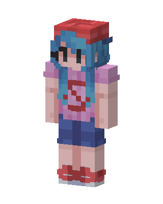 Girlfriend Minecraft skin