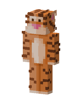 Tigger skin, 3D preview