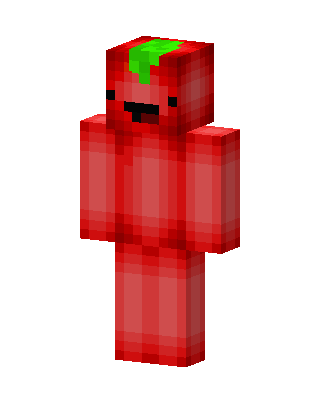 Tomato Guy skin, 3D preview