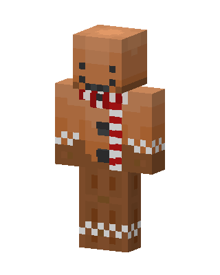 Brown Holiday skin, 3D preview