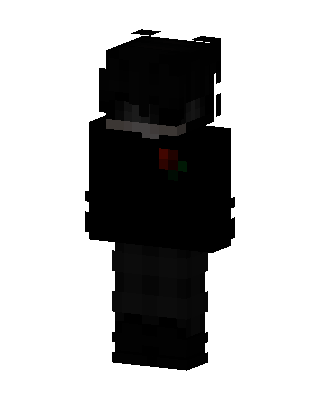 Rose Noir Minecraft skin