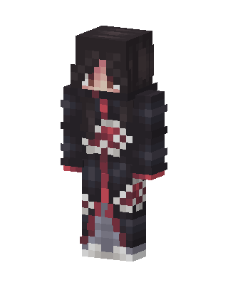 Crimson Cloak skin, 3D preview