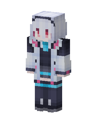 White Student Girl Minecraft skin
