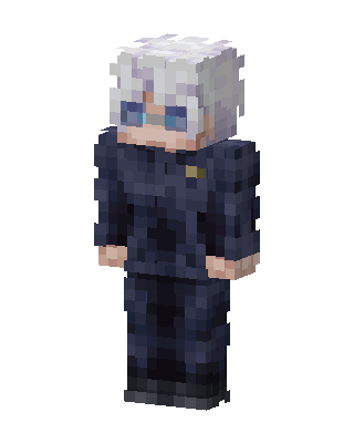 Satoru Gojo skin, 3D preview
