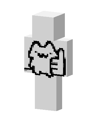 Pusheen Minecraft skin