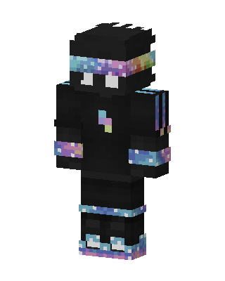 Galaxy Ninja skin, 3D preview