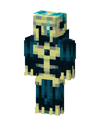 Abyssal Skeleton Minecraft skin