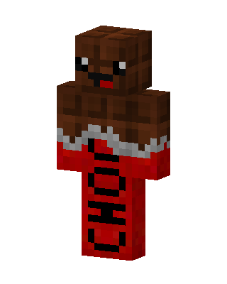 Chocolate Bar skin, 3D preview