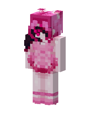 Pink Maid skin, 3D preview