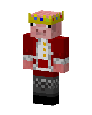 Red Royal skin, 3D preview