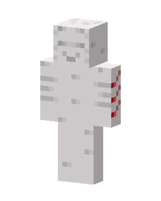 White Mob skin, 3D preview