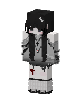 Gothic Nurse skin, 3D preview