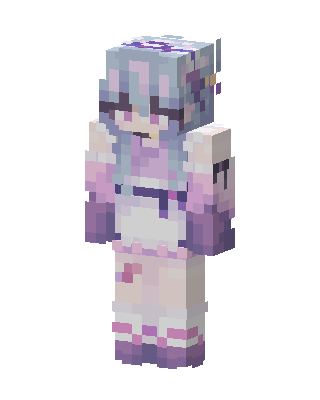 Lavender Maid Minecraft skin