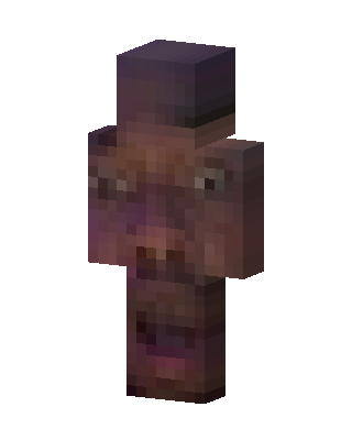 Brown Mob Boy skin, 3D preview