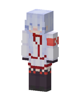 Silver Medic skin, 3D preview