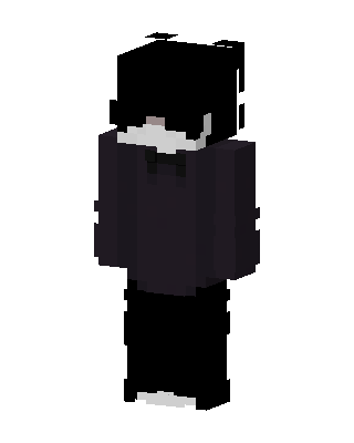 Shadow Hoodie skin, 3D preview