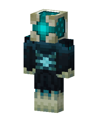 Black Hero skin, 3D preview