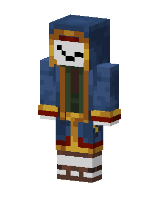 Blue Hero Boy Minecraft blue skin