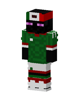 Mexico Enderman Minecraft skin