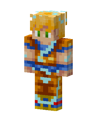 Super Saiyan Goku Minecraft skin