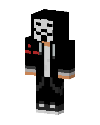 Masked Hoodie Minecraft skin